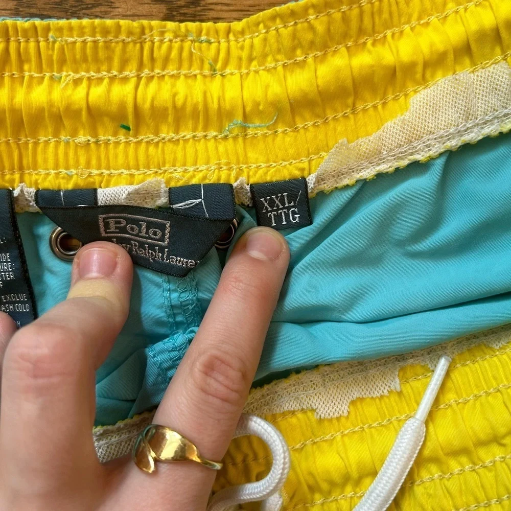 Polo Ralph Lauren Men’s Blue Swim Trunks, Size XXL